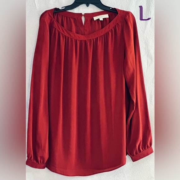 LOFT Tops - LADIES FIREBRICK COLORED TOP